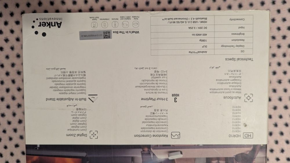 Anker Nebula proiector