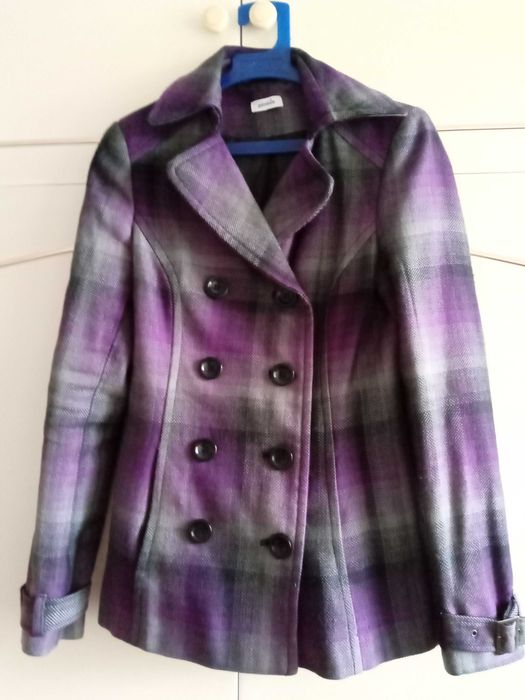 Дамско палто двуредно