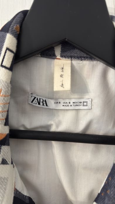 Jacheta Zara x Erin Wilson Geometric Print