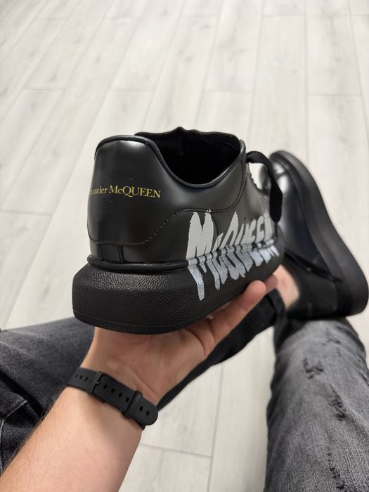 Adidasi Barbati Alex. Mcq. Negru & Alb Nou!