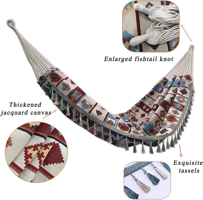 Хамак Бохемия- 120 кг.- 2 ЦВЯТА