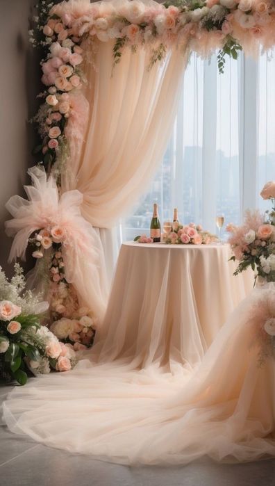 Оформление свадьбы и других мероприятий