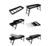 Мангал складной черный