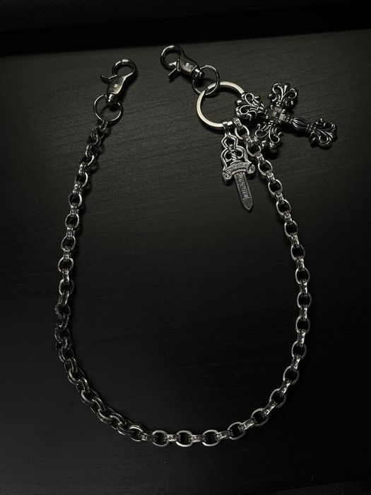 wallet chain chrome hearts