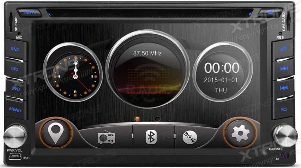 DVD Auto 2 DIN cu Navigatie, Xtrons TD619G
