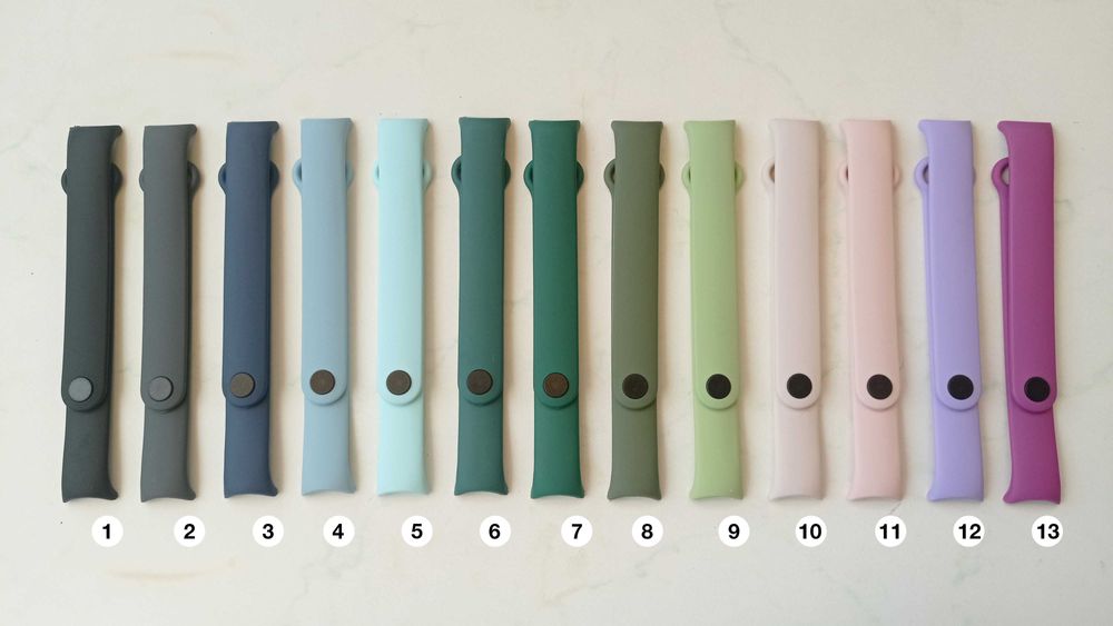 Силиконови каишки за смарт гривни Xiaomi Mi Band 8,9 и 10