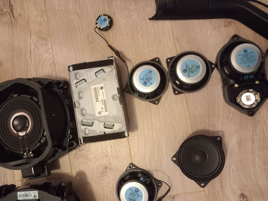 Sistem audio HiFi statie boxa tweeter subwoofer OEM BMW X5 E70 X6 E71 ...