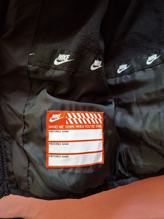 Детско яке Nike черно