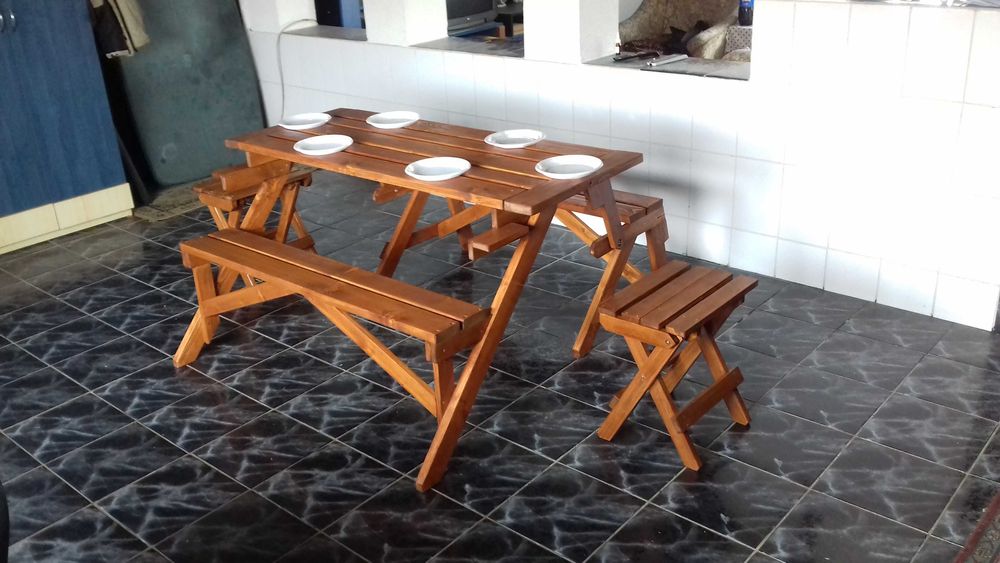Banca pliabila pentru  terasa gradina