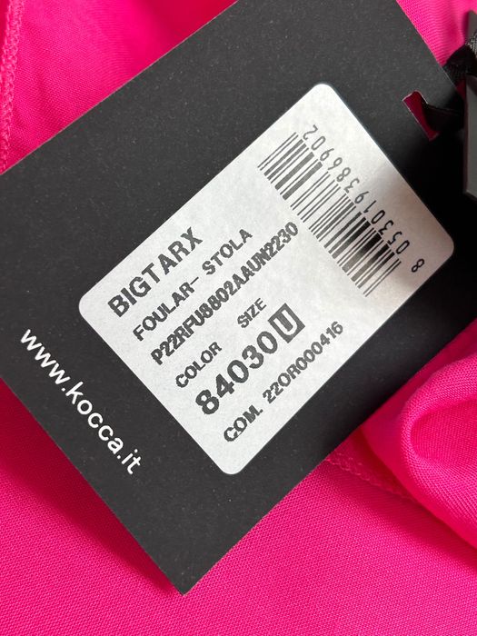 Kocca нов цикламен шал от мек памучен материал