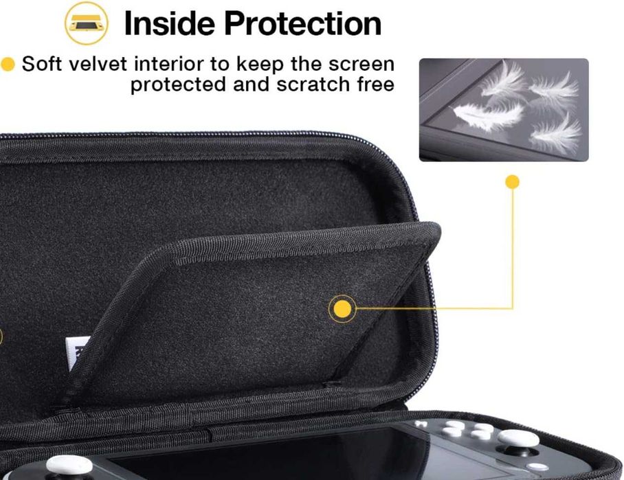 Husă slim pentru Nintendo Switch Lite 16 jocuri slot