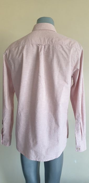 Hugo Boss Cotton Slim  Fit Cotton Mens Size L ОРИГИНАЛ! Мъжка Риза!