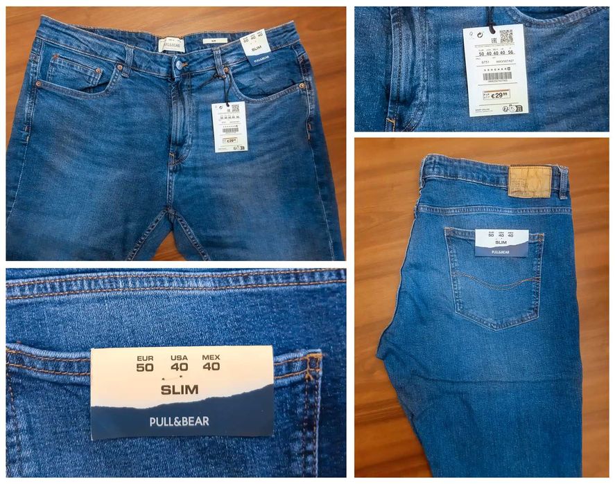 Ispaniyaning PULL&BEAR brendidan Slim jinsi shimlar 2025