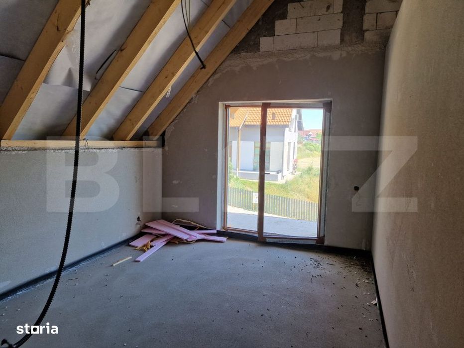Casa  P+1 cu terase spatioase, gradina si 2 locuri de parcare – Jucu