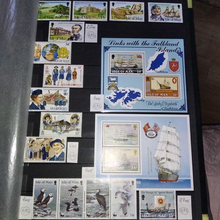 продам почтовые марки острова Мэн