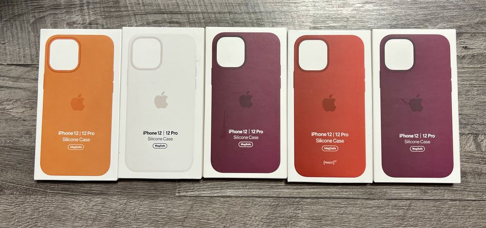 Huse MagSafe Silicon / Piele iPhone 12, 12 Pro Max, 13, 13 Pro Max, 14