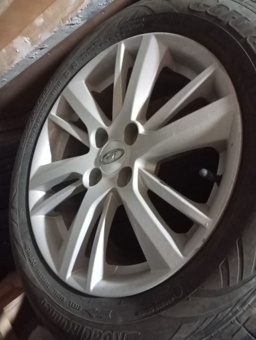 Титановые диски оригинал Фл Гранта на r15 в комплекте 4шт с шинами