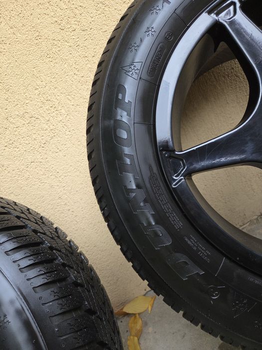 Set roți ford iarnă. Jante 5x108 + anvelope  Dunlop  winter response 195 65 15