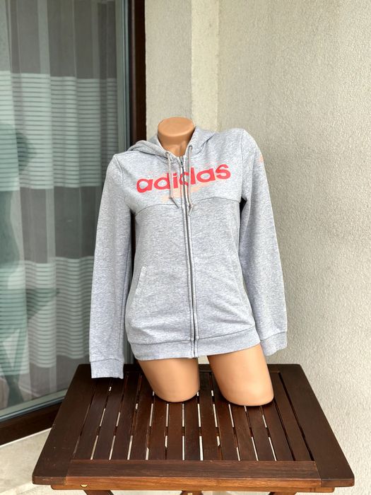 Дамски суичър / горнище Adidas - размер XS, Отлично състояние