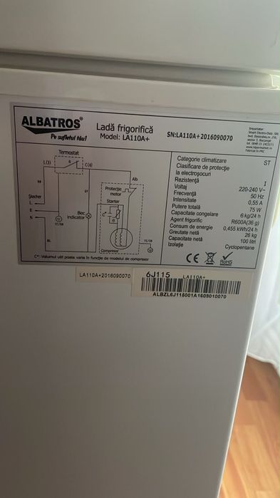 Lada frigorifică Albatros
