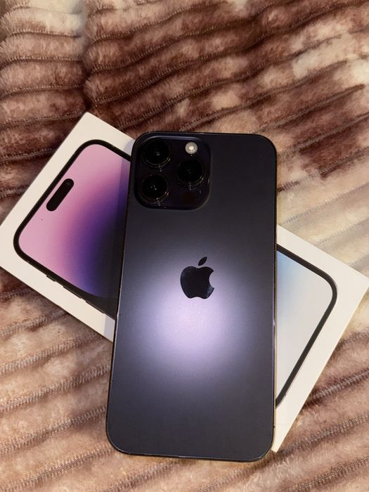 Продавам iPhone 14 Pro Max 128GB Deep Purple