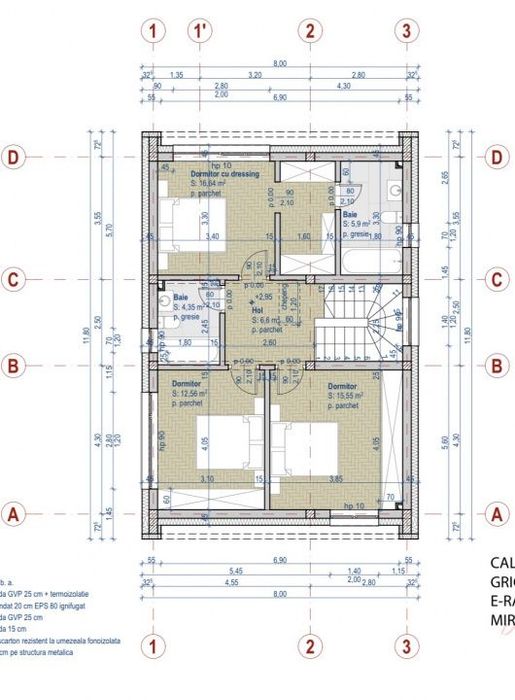 Casa Individuala de Vanzare - 120MP I ST 442MP I 4 Camere I Chinteni