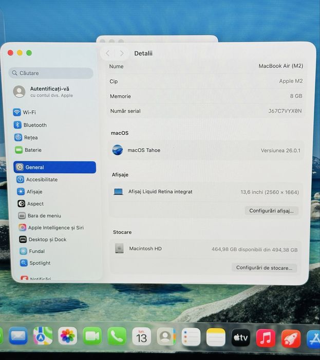 Vand MacBook Air M2 2022