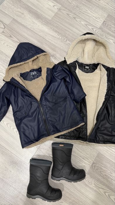 Куртка ZARA, костюм и кросовки  ADADAS