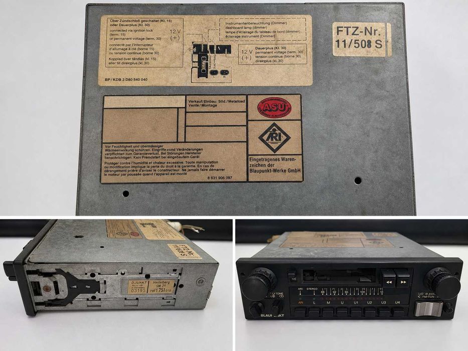 Casetofon Blaupunkt Heildelberg SM21 - an aprox. 1976