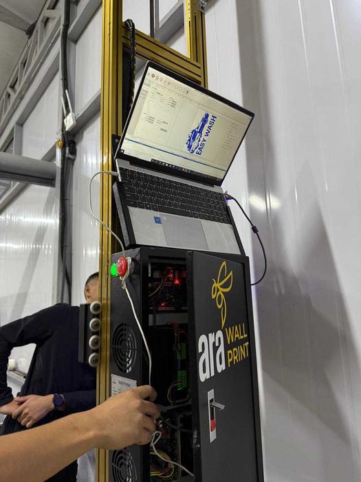 Японский настенный принтер! Принтер для стен