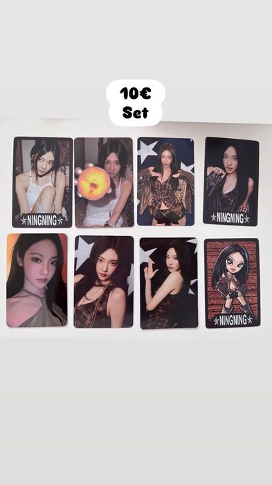 Aespa photocards