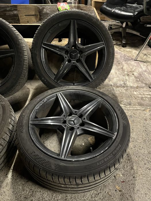 Алуминиеви джанти с гуми AMG стил за Mercedes 18"