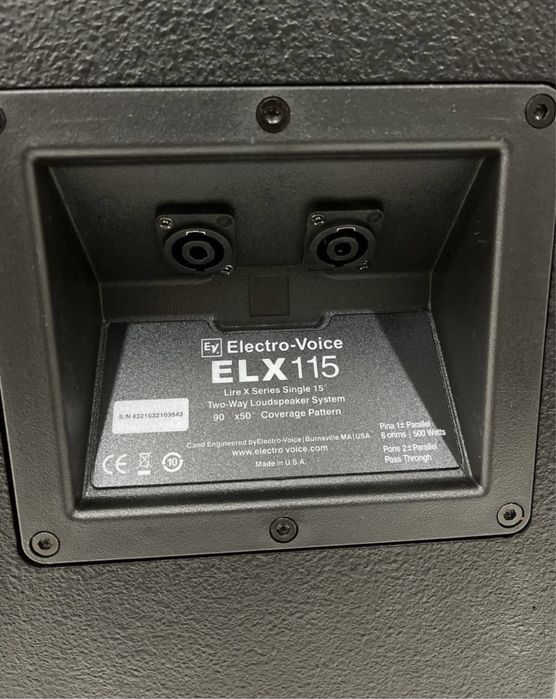 Новые в коробке  Electro voice elx115