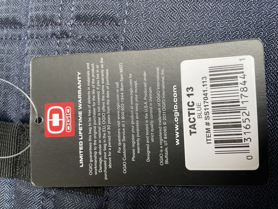 Genta laptop Ogio Bleumarin Originala , Noua