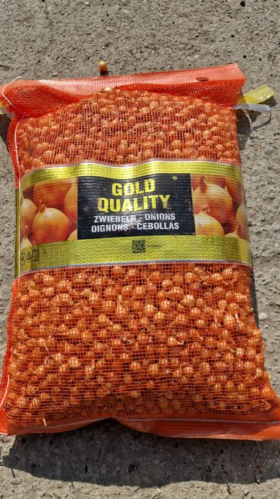 Vand usturoi de pus în pământ și arbagic rosu și galben