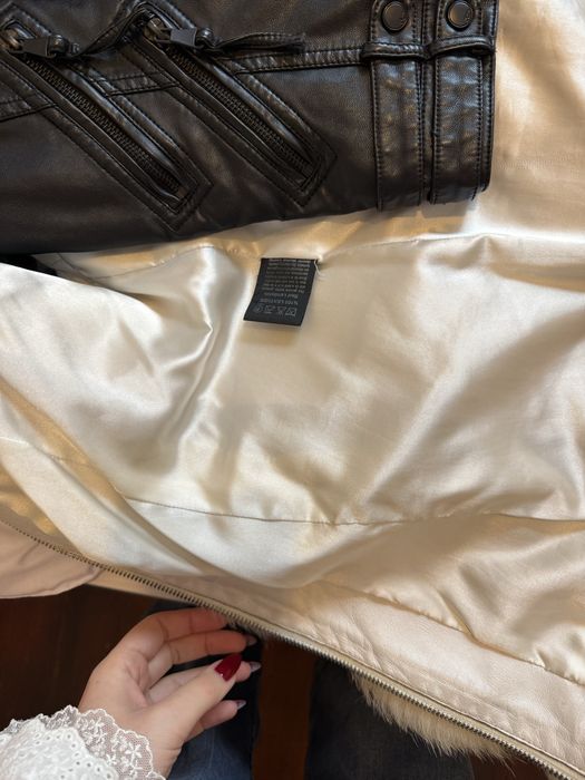 Елек с естествен косъм