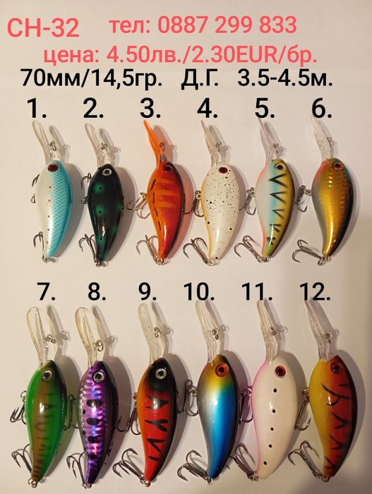 тролинг сом бяла риба щука спининг  воблер конец