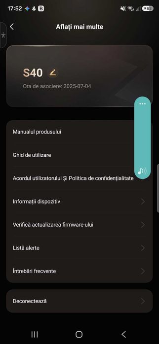 Trotineta electrica adulti, Navee S40, v max 25 km/h, autonomie 40 km,