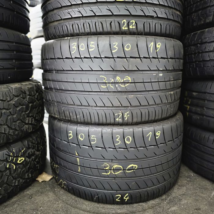 2x 305/30/19 VARA MICHELIN 2024 Stare ca noi