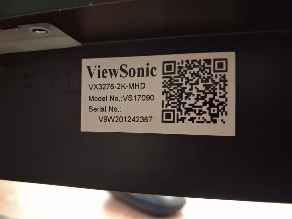 Monitor Viewsonic 32 inch vx3276 2k mhd