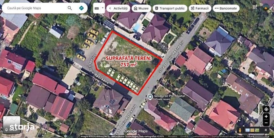 Teren Voluntari 757 mp Proprietar