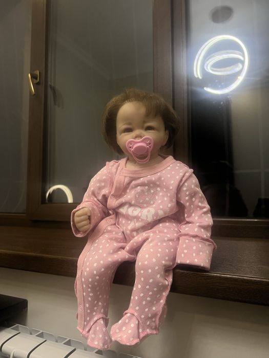 кукла реборн с волосами