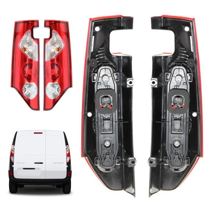 Стопове Рено Канго Renault Kangoo с хоризонтални врати, стоп светлини