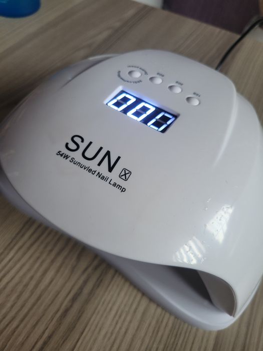 UV лампа за маникюр Sun X White, LED дисплей, 54 W, Сензори, Таймер, С