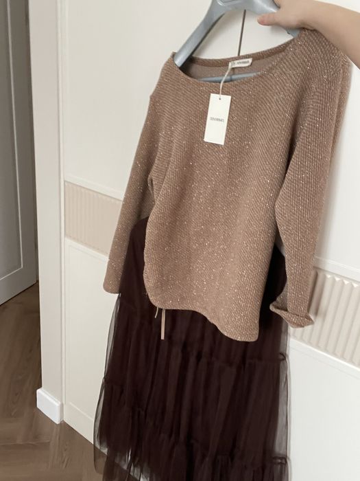 Юбка миди и кофта