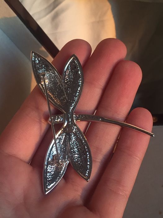 Шикарные броши с хрусталем сваровски