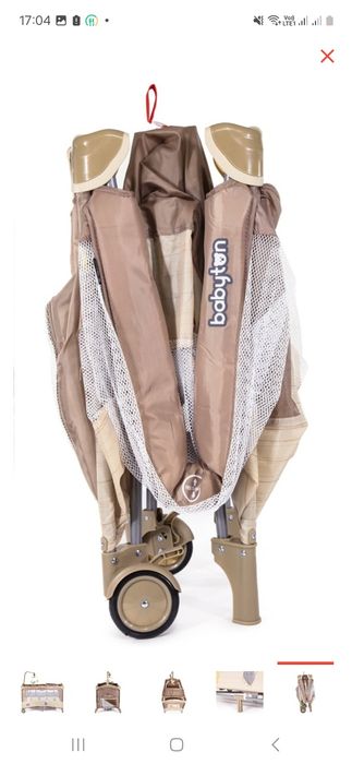 Новая манеж-кровать Babyton