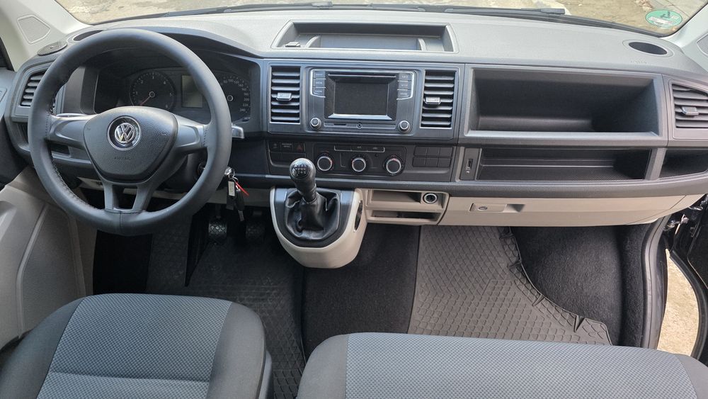 Volkswagen Transporter T6 2.0 An 2017 * 6 Locuri Dublu Cabina * Cutie Manuala * 150 CP * Euro 6 * Extralung