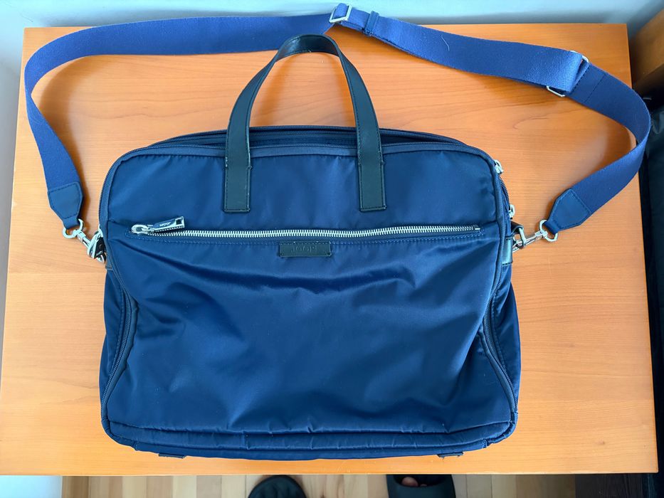 Geanta laptop JOOP! Modica Pandion - business bleumarin, nylon