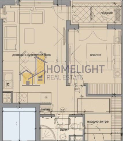 Продава се Двустаен апартамент в София, Дружба 1 - 65 кв.м за 1504 €/кв.м - Снимка #3
